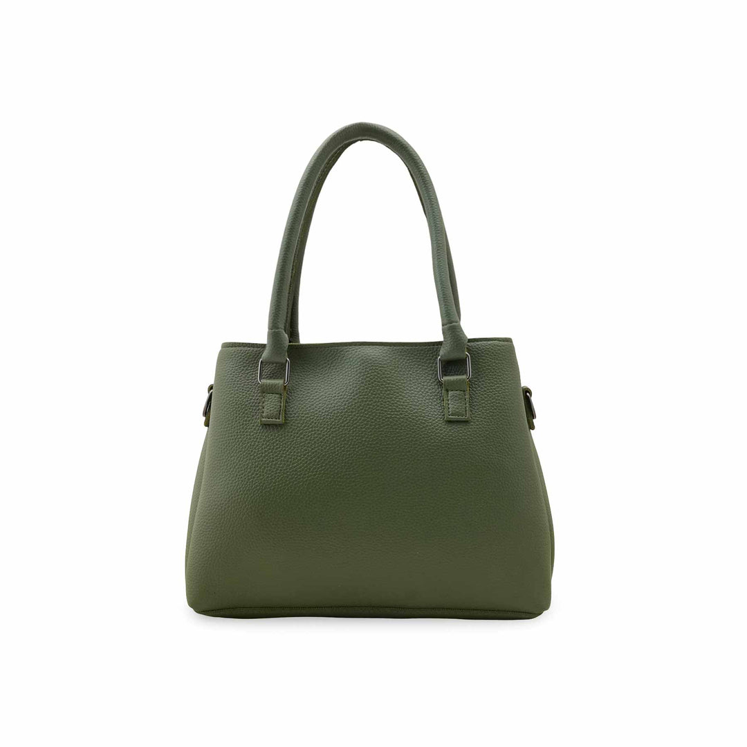 Green Casual Hand Bag For Women P56259
