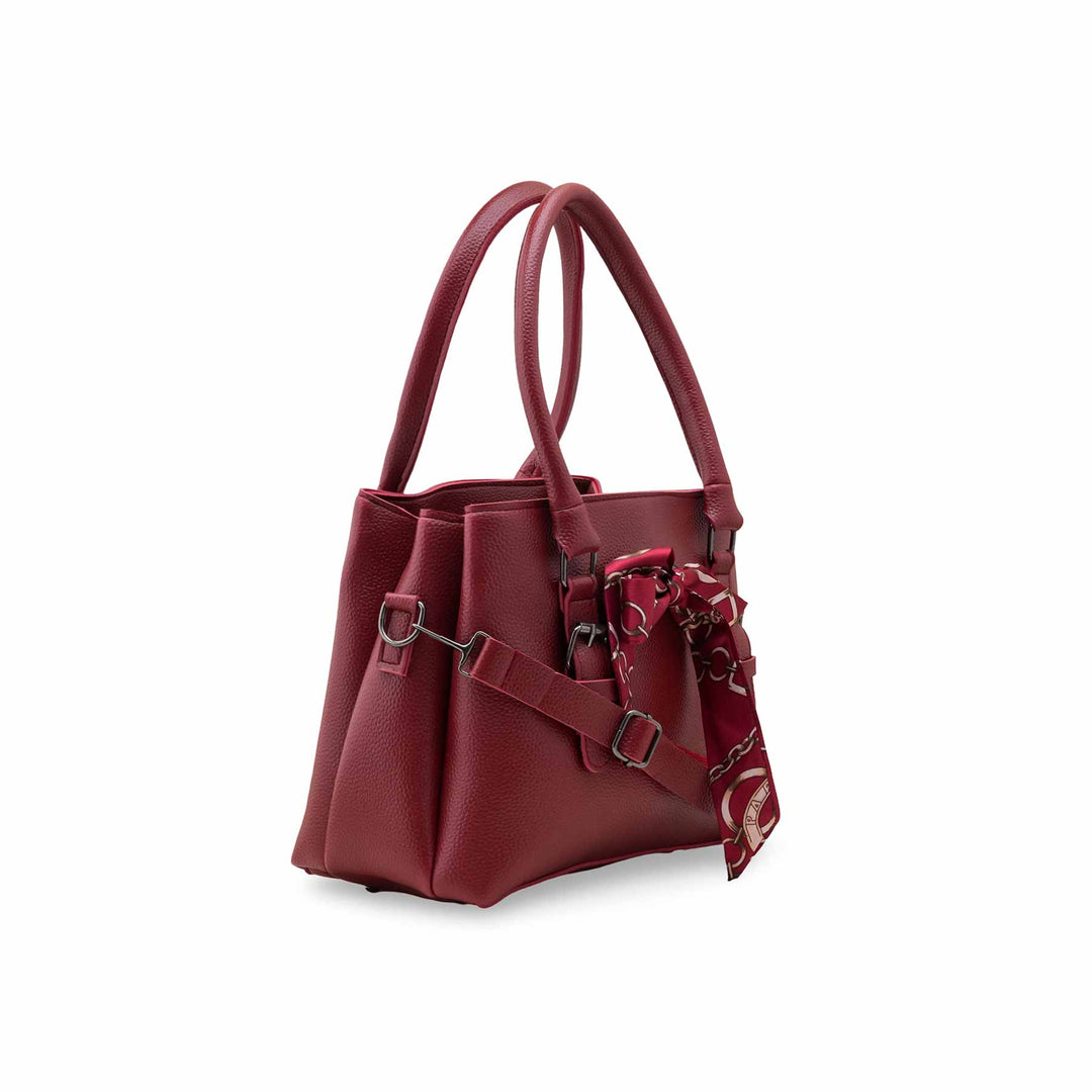 Maroon Casual Hand Bag For Women P56260