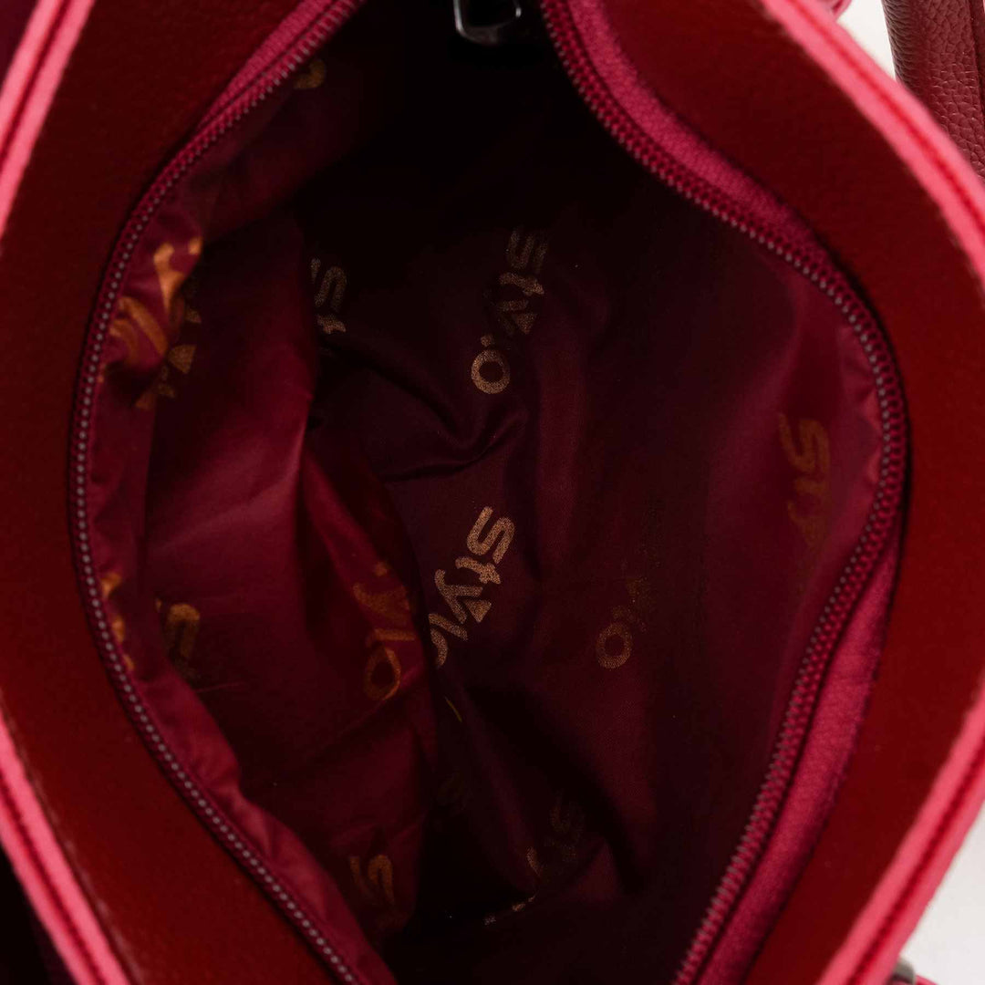 Maroon Casual Hand Bag For Women P56260
