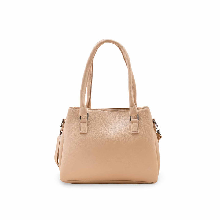 Beige Casual Hand Bag For Women P56260