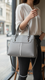 Grey Casual Hand Bag For Women P56261