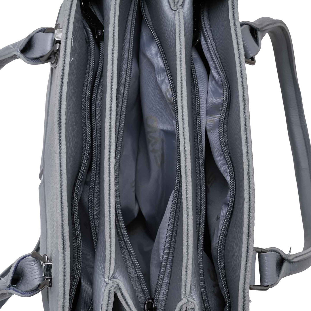 Grey Casual Hand Bag For Women P56261