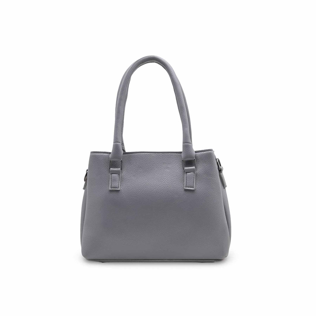 Grey Casual Hand Bag For Women P56261