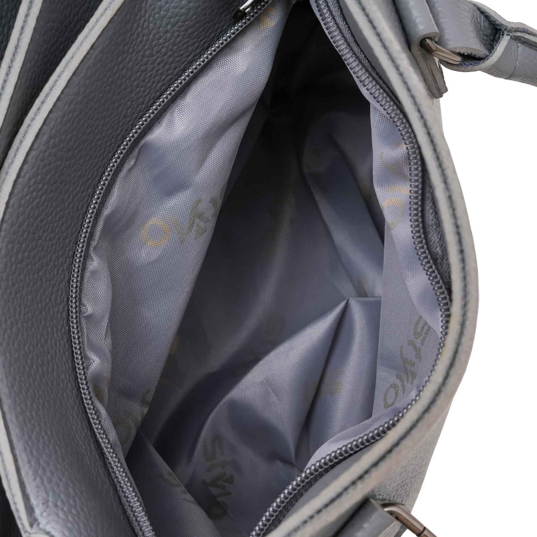 Grey Casual Hand Bag For Women P56261