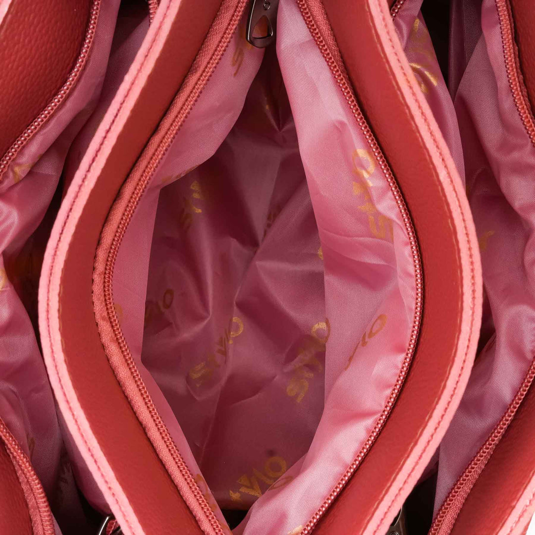 Lilac Casual Hand Bag For Women P56261