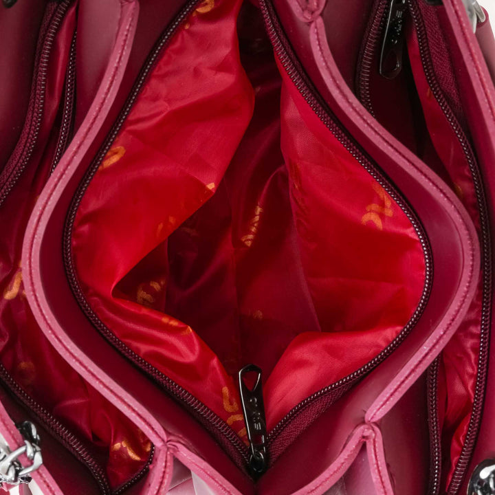 Maroon Casual Hand Bag For Women P56263