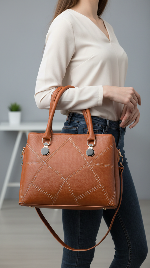 Mustard Casual Hand Bag For Women P56264