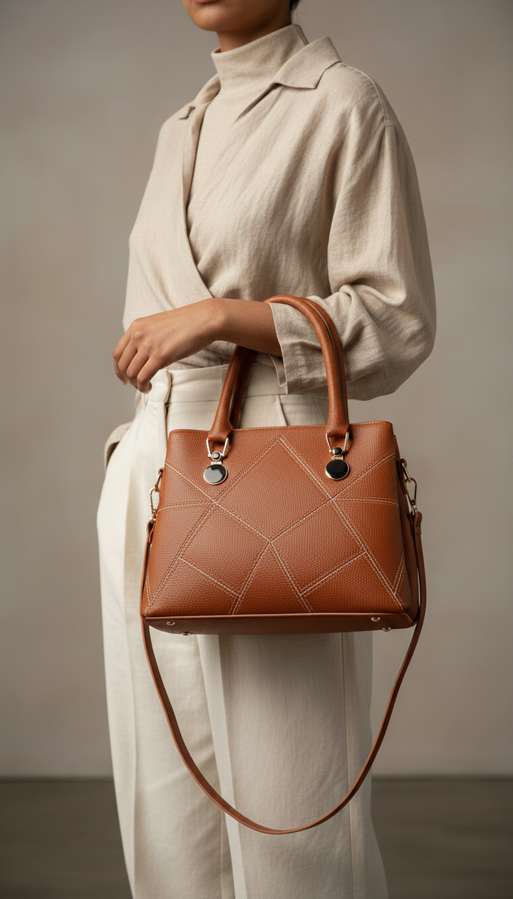 Mustard Casual Hand Bag For Women P56264