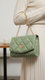 Green Casual Shoulder Bag For Ladies P56267