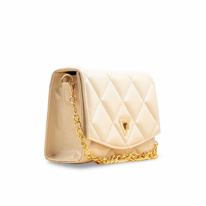 Cream Casual Shoulder Bag For Ladies P56267