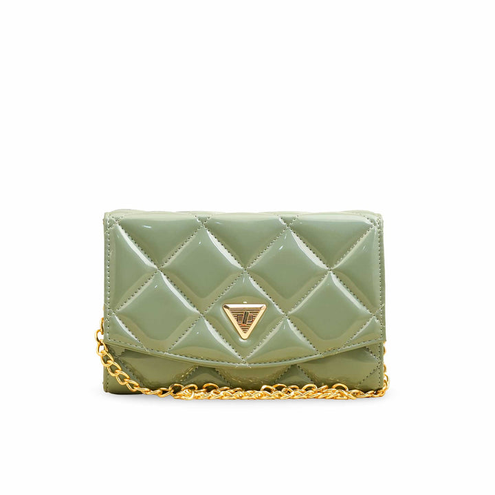 Green Casual Shoulder Bag For Ladies P56267