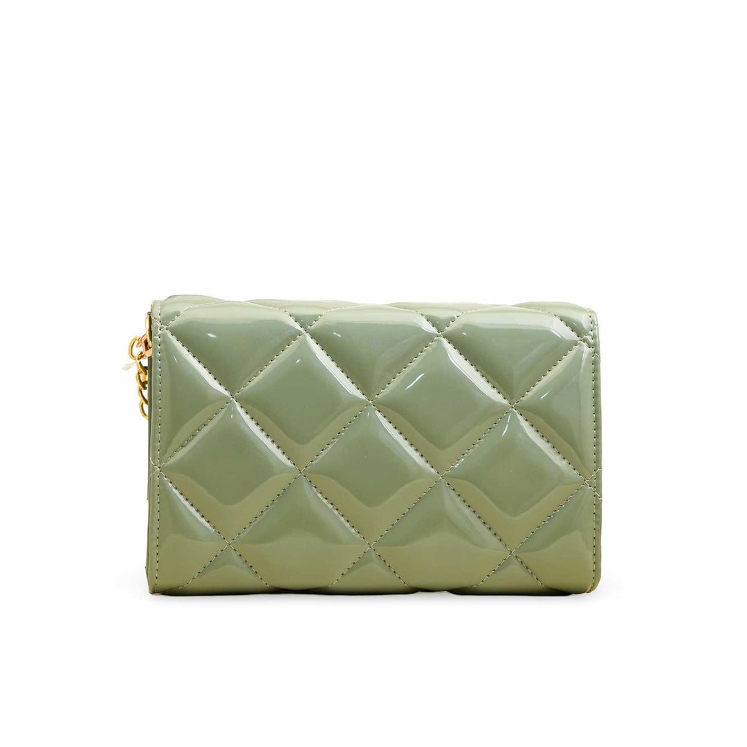 Green Casual Shoulder Bag For Ladies P56267