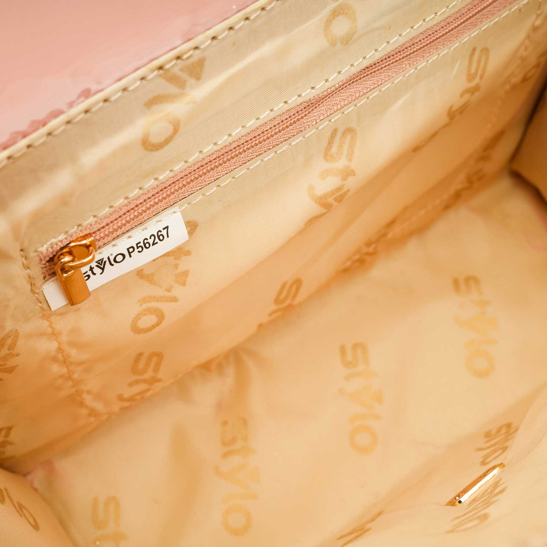 Pink Casual Shoulder Bag For Ladies P56267