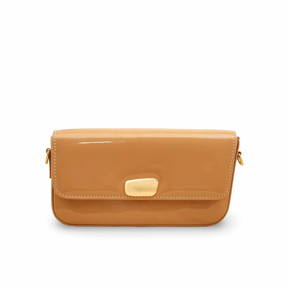 Beige Casual Shoulder Bag For Women P56269