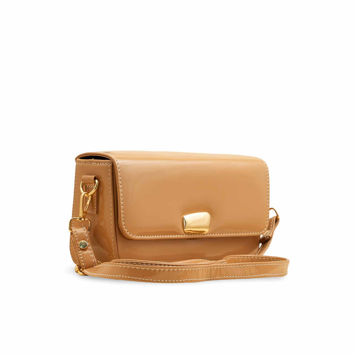 Beige Casual Shoulder Bag For Women P56269