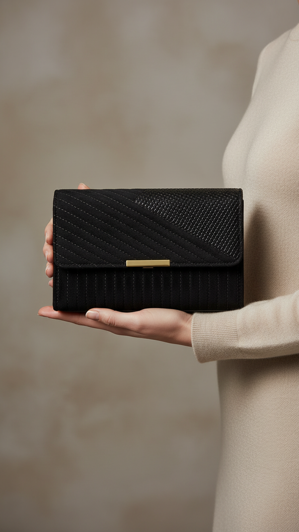 Black Casual Shoulder Bag P56270