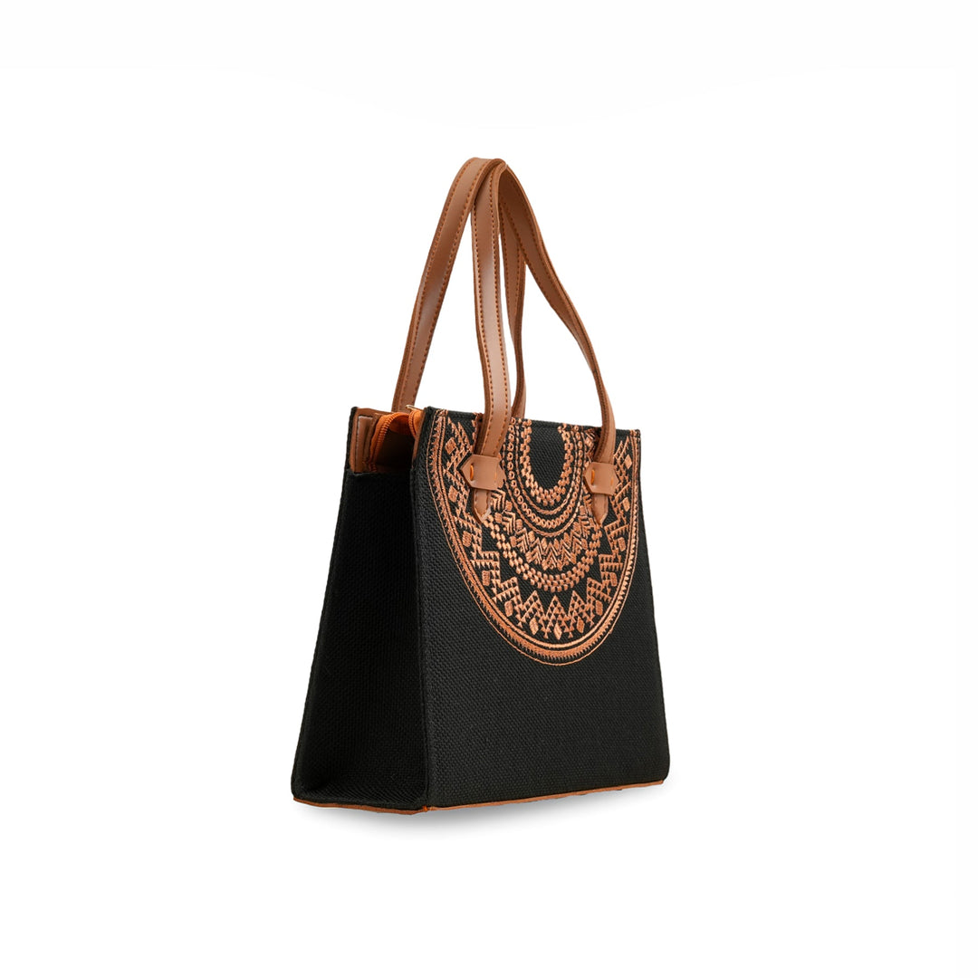 Black Casual Hand Bag For Ladies P56272