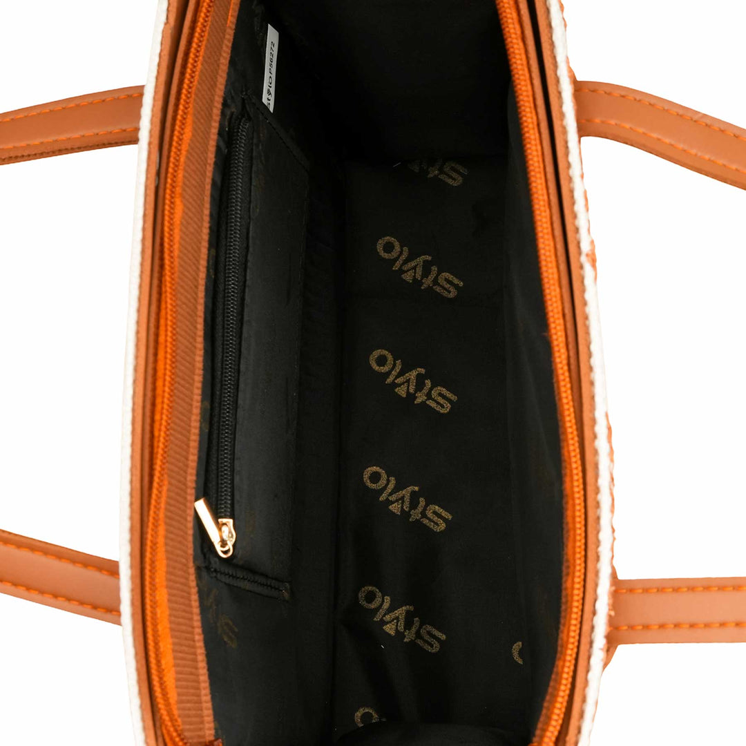 White Casual Hand Bag For Women P56272