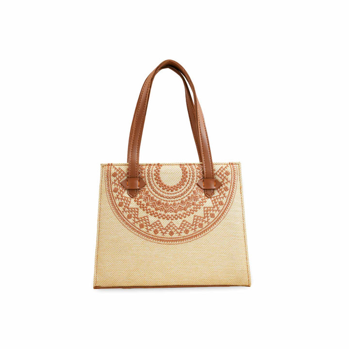 Fawn Casual Hand Bag For Ladies P56272
