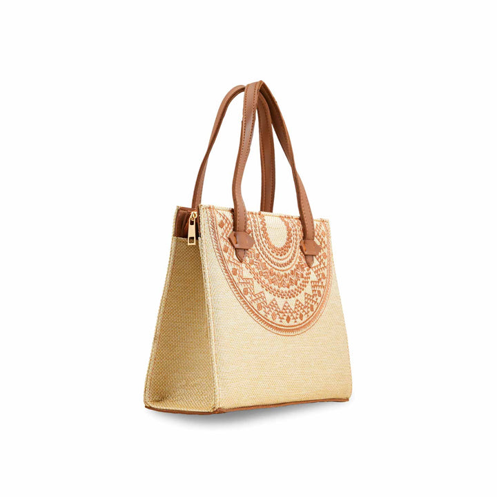 Fawn Casual Hand Bag For Ladies P56272