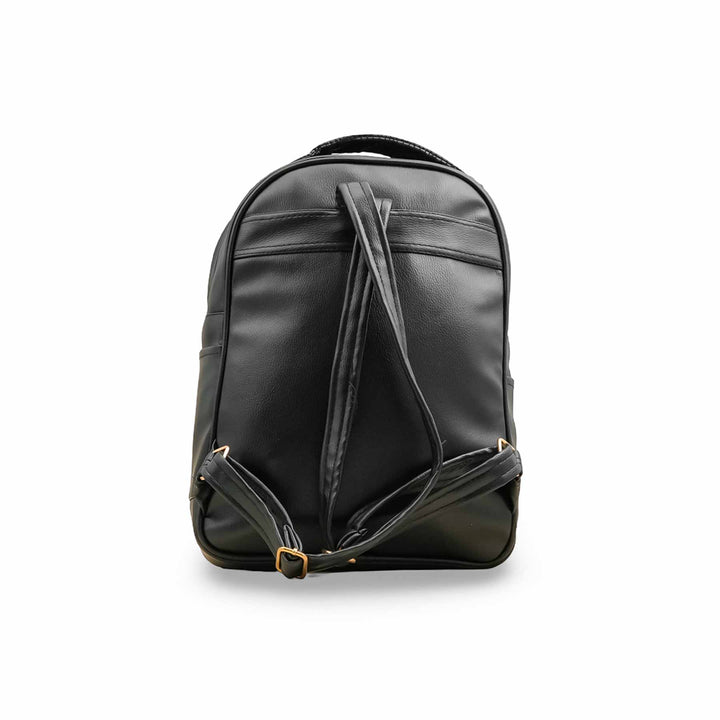 Black Casual Backpack For Women P56273