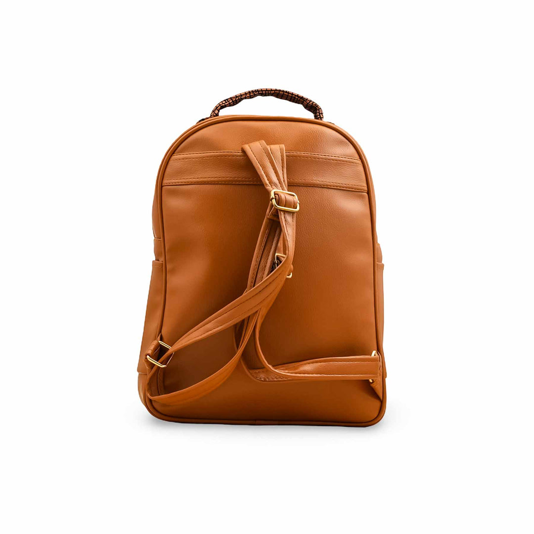 Mustard Casual Backpack For Women P56273