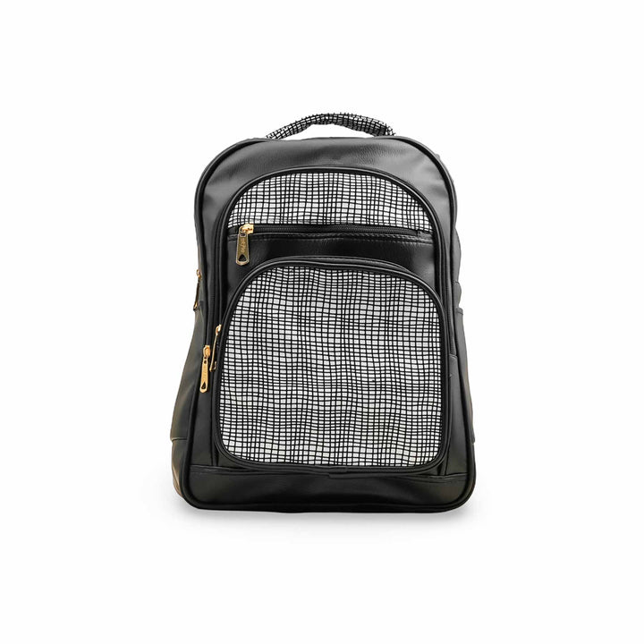 Blkwht Casual Backpack For Women P56273