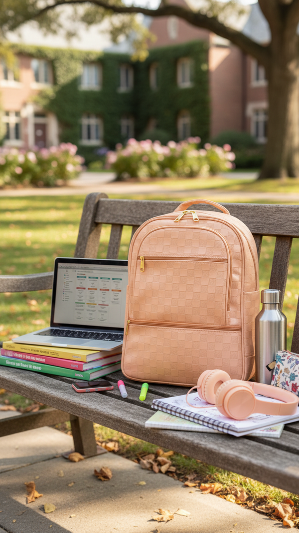 Pink Casual Backpack P56274