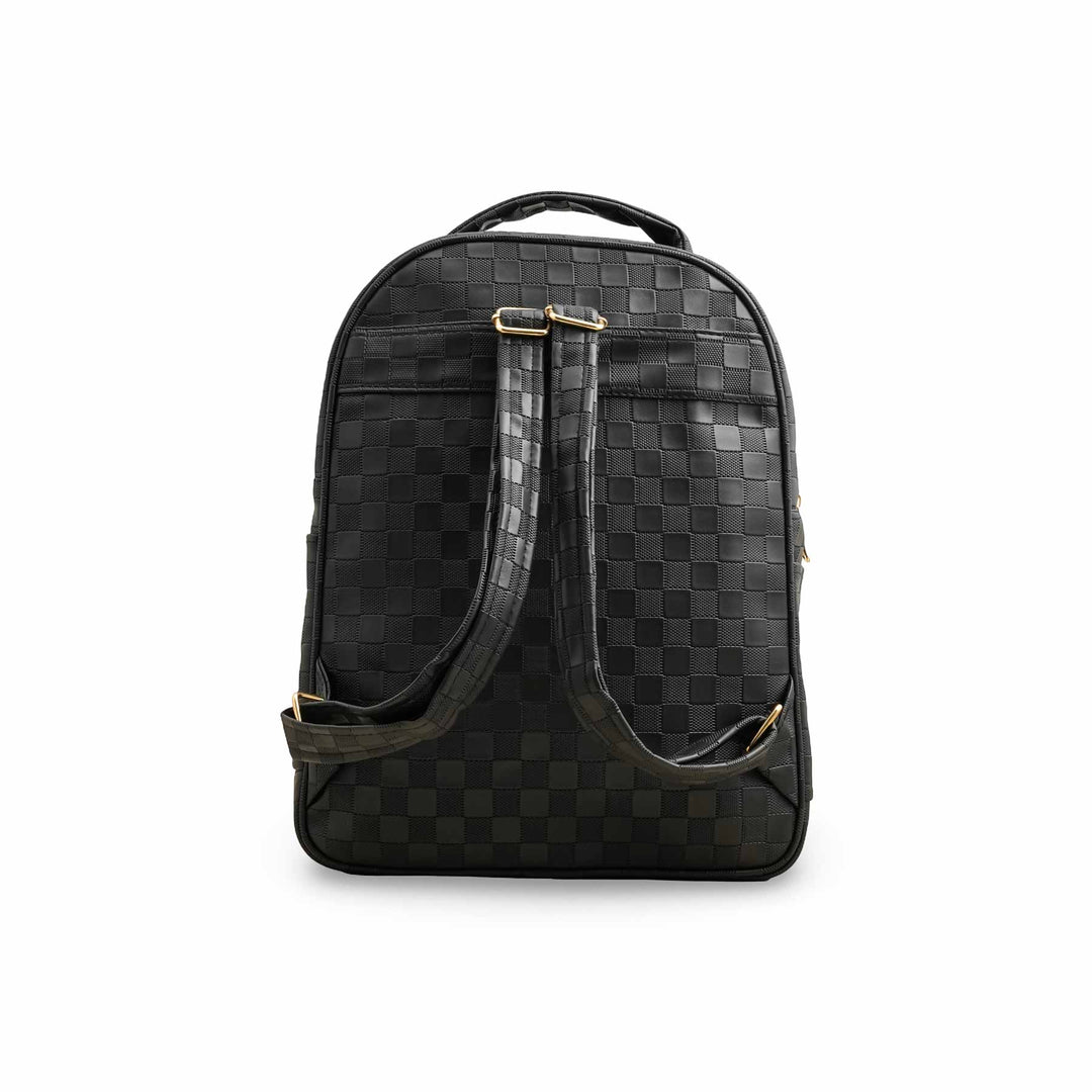 Black Casual Backpack P56274