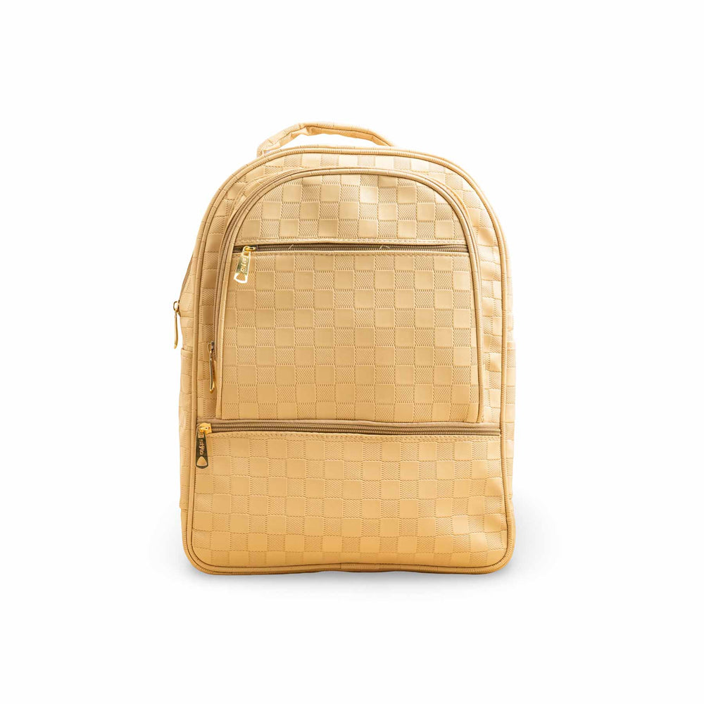 Beige Casual Backpack P56274