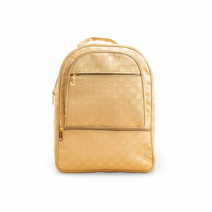 Beige Casual Backpack P56274