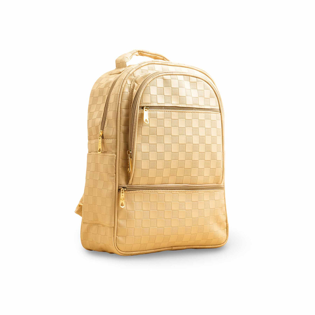 Beige Casual Back Pack P56274