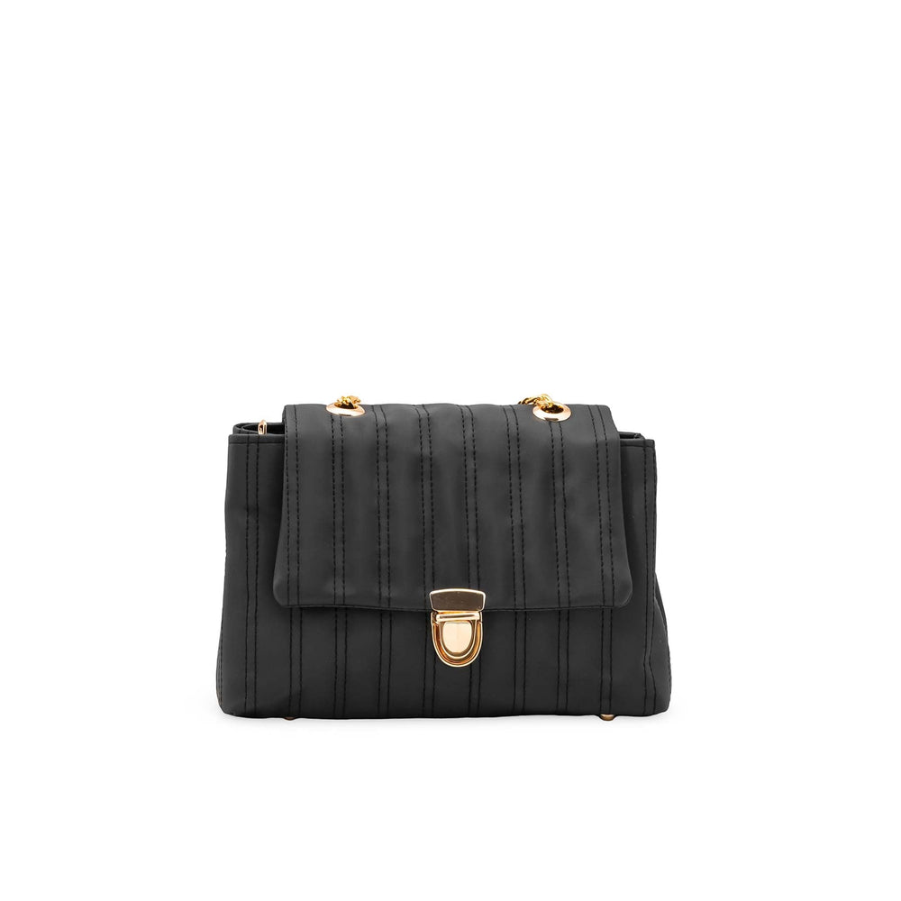 Black Casual Shoulder Bag For Women P56286