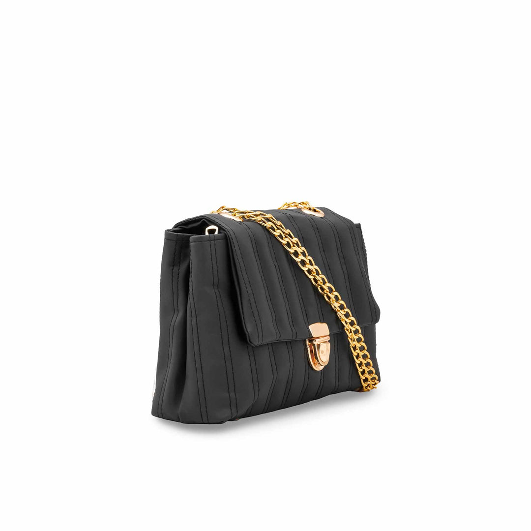 Black Casual Shoulder Bag For Women P56286