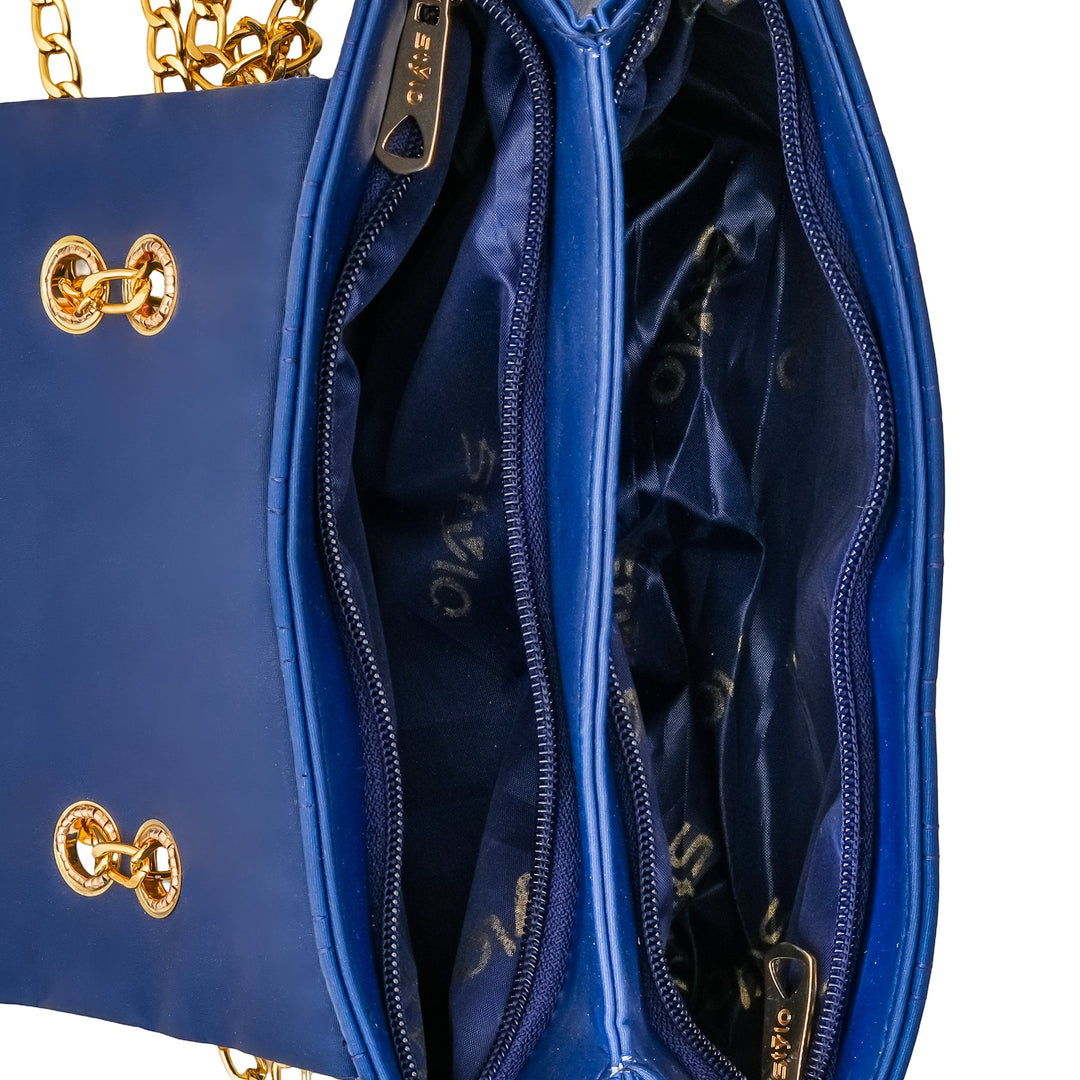 Blue Casual Shoulder Bag For Women P56286