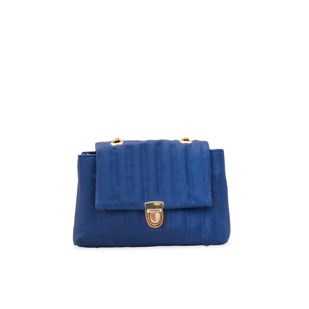 Blue Casual Shoulder Bag For Women P56286