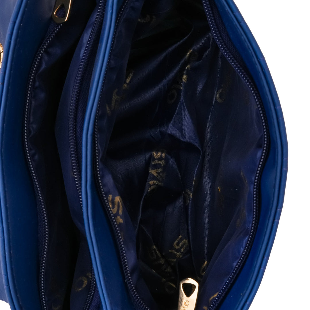 Blue Casual Shoulder Bag For Women P56286