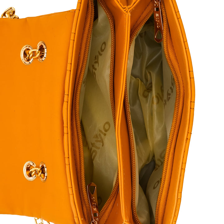 Yellow Casual Shoulder Bag For Women P56286