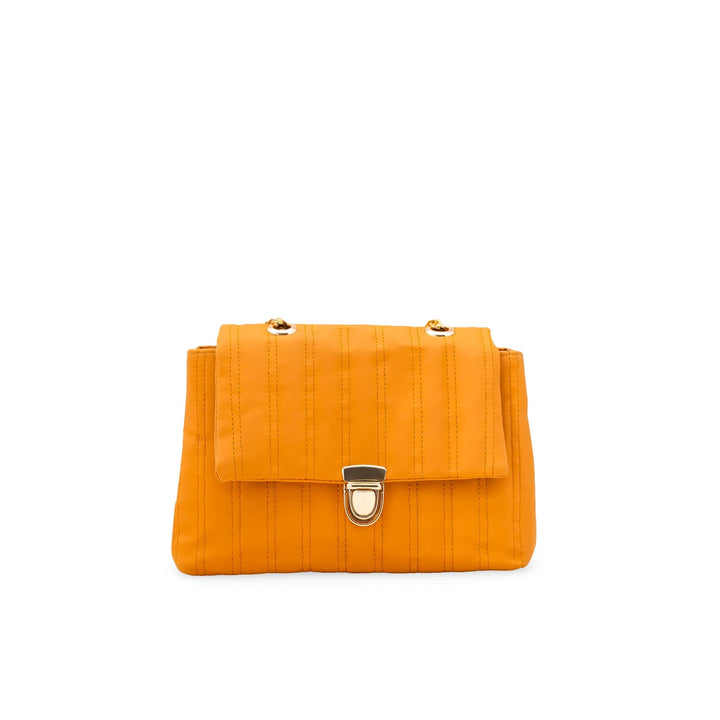 Yellow Casual Shoulder Bag For Women P56286