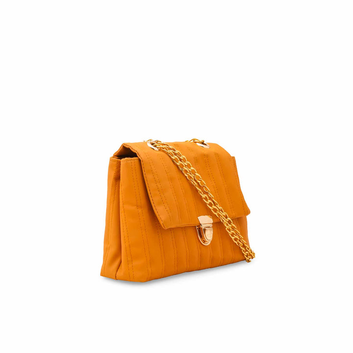 Yellow Casual Shoulder Bag For Women P56286