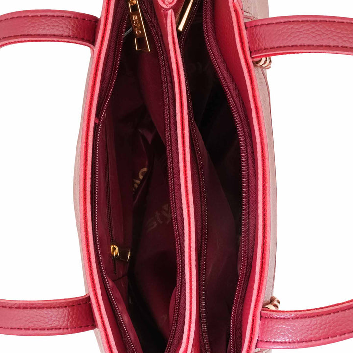 Maroon Casual Hand Bag For Women P56287