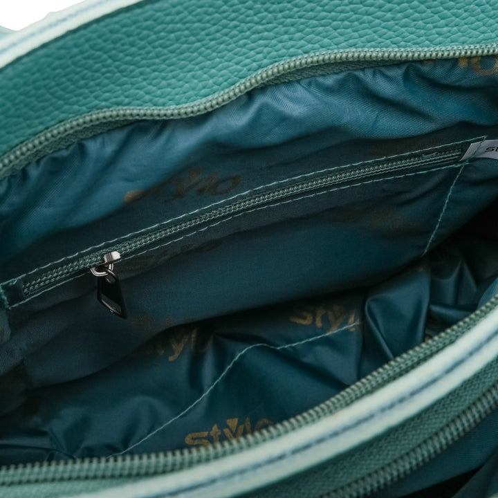 Green Casual Hand Bag For Ladies P56288