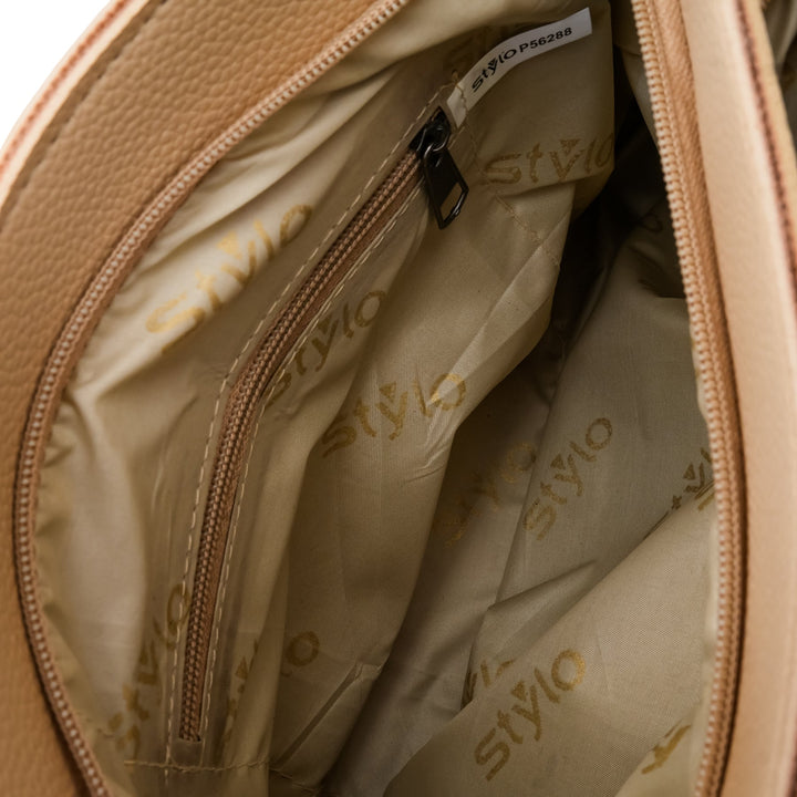 Fawn Casual Hand Bag For Ladies P56288