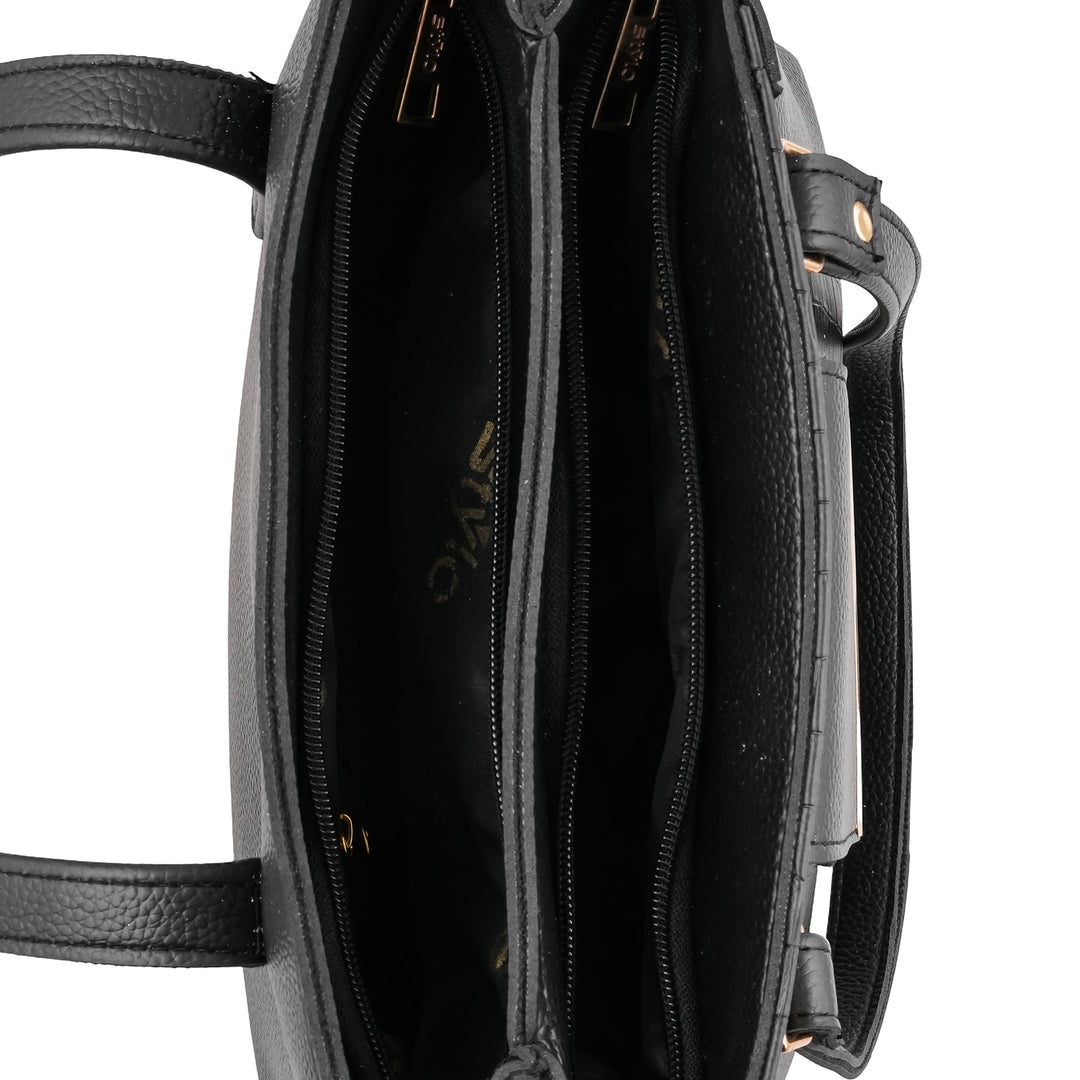 Black Formal Hand Bag For Women P56289