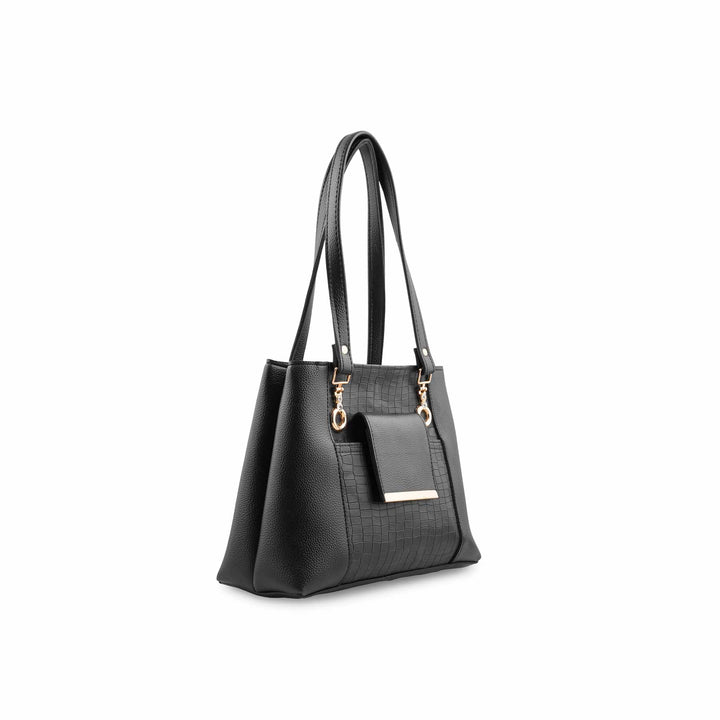 Black Formal Hand Bag For Women P56289