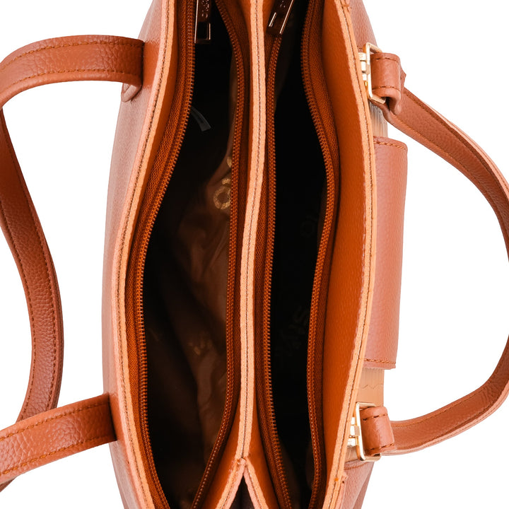 Mustard Formal Hand Bag For Women P56289