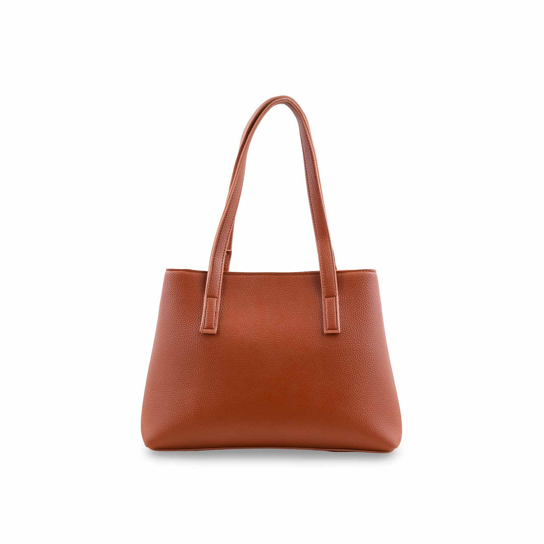 Mustard Formal Hand Bag For Women P56289