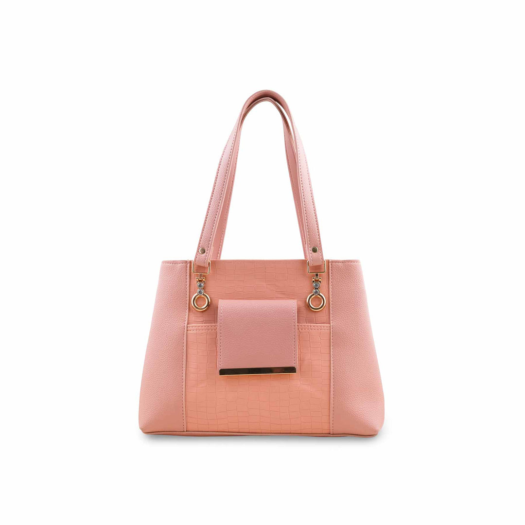 Pink Formal Hand Bag For Women P56289