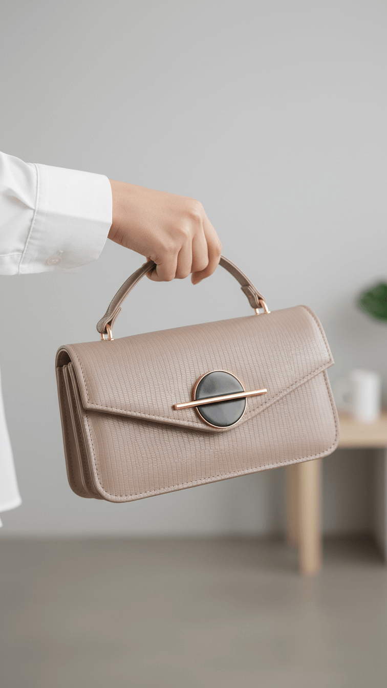 Coffee Casual Shoulder Bag For Women P56300