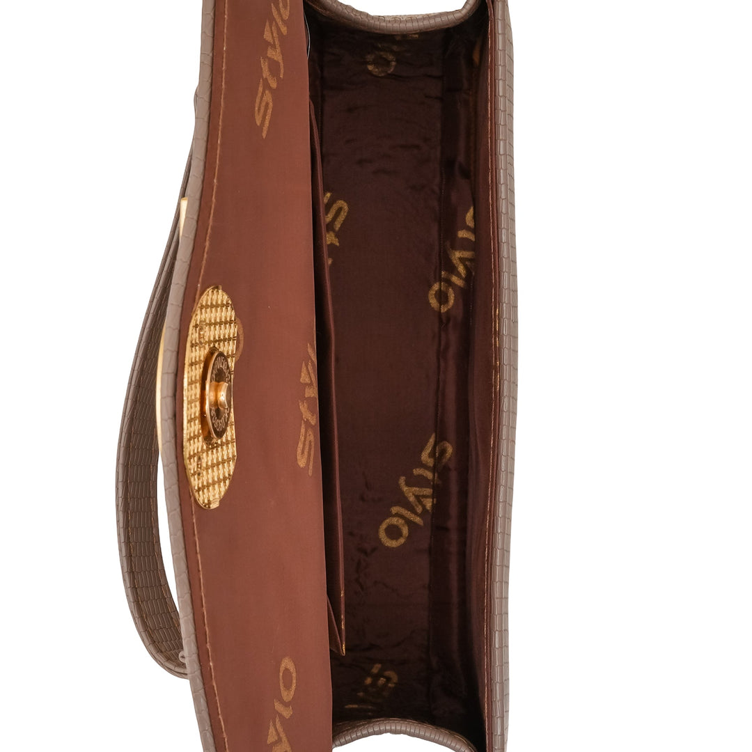 Coffee Casual Shoulder Bag For Women P56300